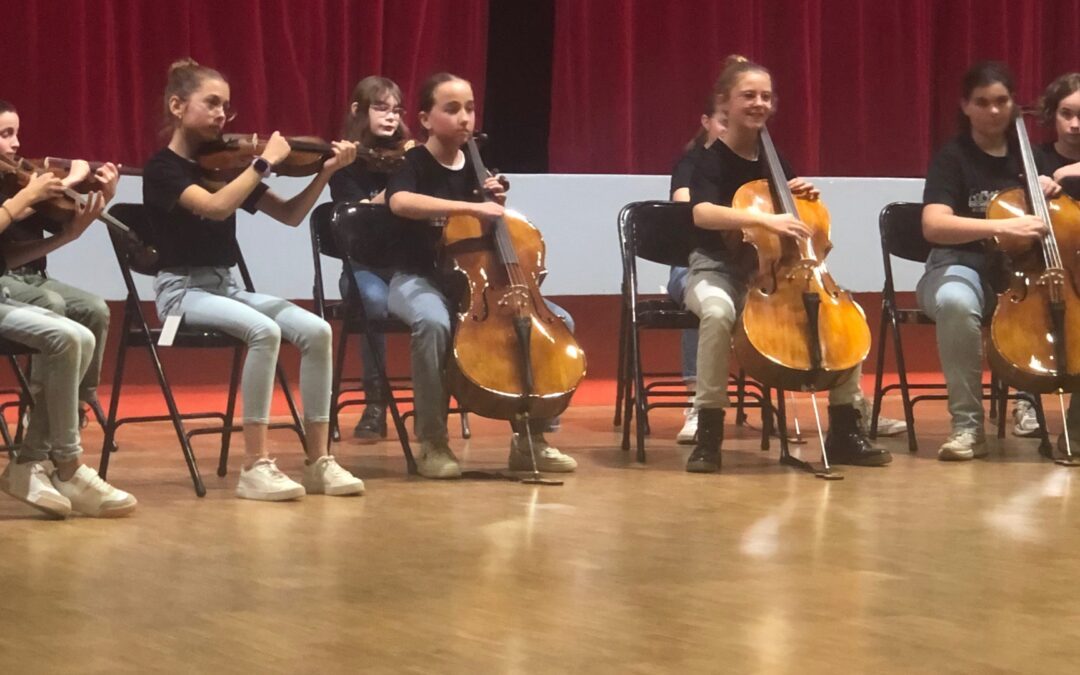 Orchestre à l’école – remise des instruments